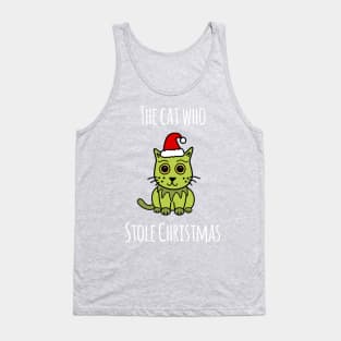 'The Cat Who Stole Christmas' Tank Top